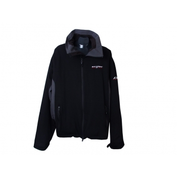 Куртка спортивная мужская черная EVEREST, XL