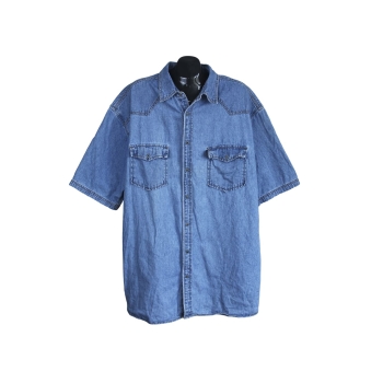 Рубашка джинсовая мужская BLUE ONE, 3XL