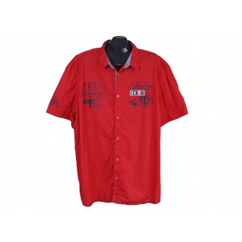 Рубашка мужская красная BPC SELECTION, 4XL