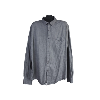 Рубашка серая мужская CLAIBORNE SLIM FIT, 3XL Рубашка серая мужская CLAIBORNE SLIM FIT, 3XL