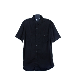 Рубашка черная мужская OLD NAVY, XXL