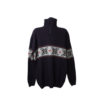 Свитер шерстяной под горло мужской BLUE SEVEN MENSWEAR, XXL