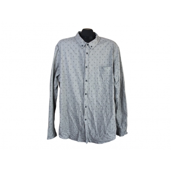 Рубашка мужская серая MENSWEAR BURTON LONDON, XL