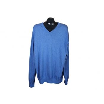 Мужской синий пуловер MORGAN, XL
