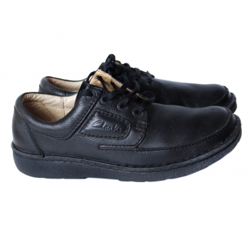Полуботинки мужские кожаные CLARKS 44 размер 