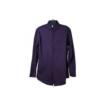 Рубашка фиолетовая мужская SLIM FIT CALVIN KLEIN, L   