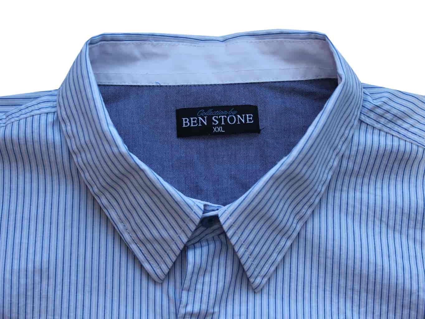 Рубашка в полоску мужская BEN STONE - XL - Б У - РАСПРОДАЖА РУБАШЕК, цена  599, купить в Киеве, Украина - Брендпосылторг