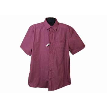 Рубашка мужская в клетку FOR FRIENDS DENIM, XXL