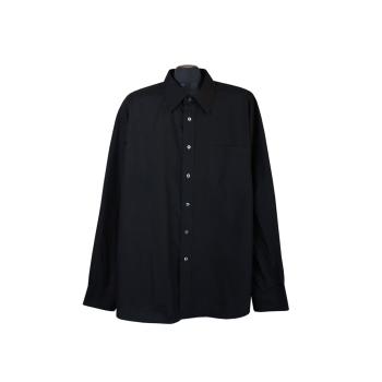 Рубашка мужская черная TAILORING MARKS & SPENCER, 3XL