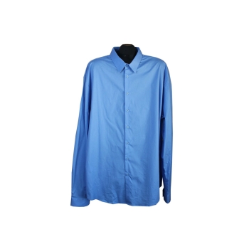 Рубашка мужская синяя COMFORT FIT IVEO, XXL