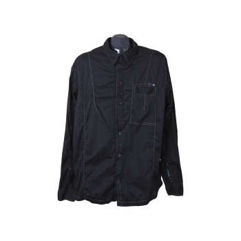 Рубашка черная мужская DSTR COLLECTIVE ANGELO LITRICO, XL