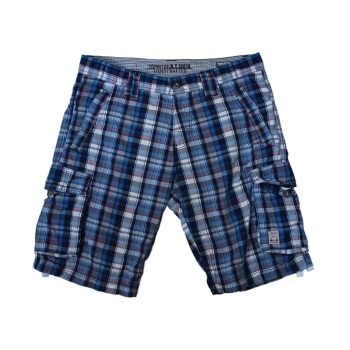 Шорты карго мужские в клетку ESPRIT W36 Шорты карго мужские в клетку ESPRIT W36