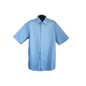Рубашка мужская голубая CANDA, XL