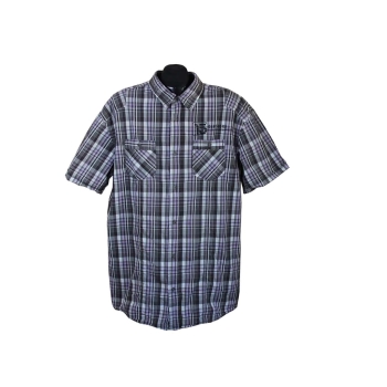 Мужская рубашка в клетку ANGELO LITRICO DEPT 05 RS, XXL