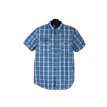 Рубашка мужская в клетку ANGELO LITRICO DAILY SUPPLIES, XL
