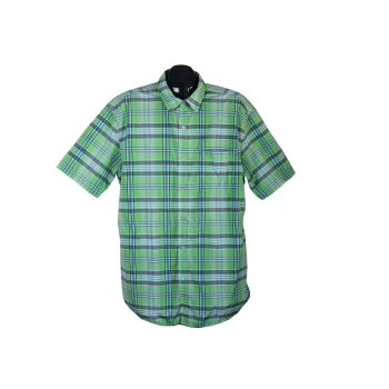 Рубашка мужская зеленая в клетку VAN VAAN, XL
