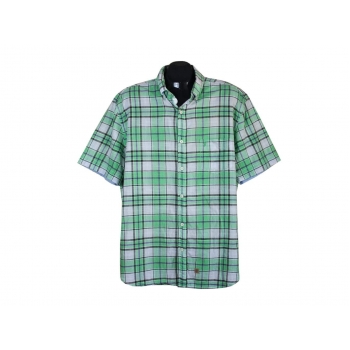 Рубашка мужская зеленая в клетку MARC O.POLO, XL