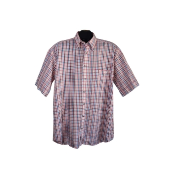 Рубашка мужская цветная в клетку EXCELLENT ETERNA, XL