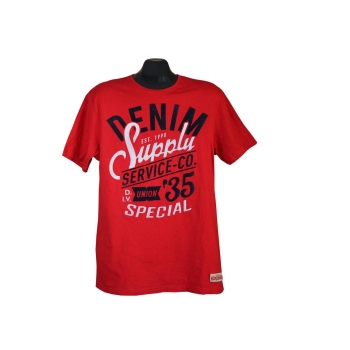 Футболка мужская красная ESPRIT EDC, M 