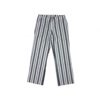 Женские белые брюки в полоску TOMMY  HILFIGER, S