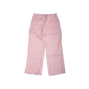 Женские розовые льняные брюки TOMMY HILFIGER, XS