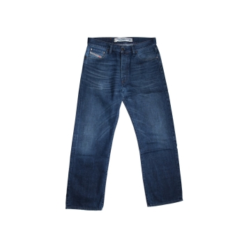 Мужские синие прямые джинсы DIESEL W 32 L 32