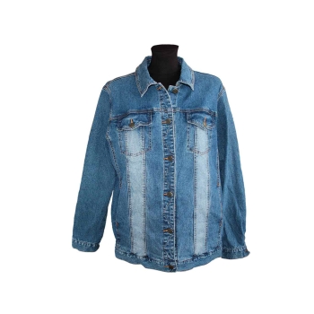 Женская синяя джинсовая куртка MAXIME, XL