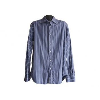 Мужская рубашка в полоску ZARA MAN, L 