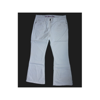 Женские белые джинсы клеш NEXT SKINNY FLARE, XXL