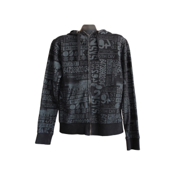 Черное мужское худи на молнии BURTON, L