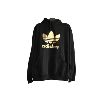 Мужская худи большого размера ADIDAS
