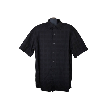Рубашка мужская черная F&F, XL