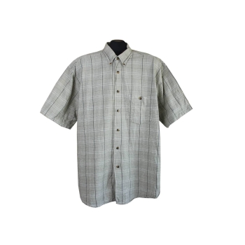 Рубашка мужская в клетку, XL
