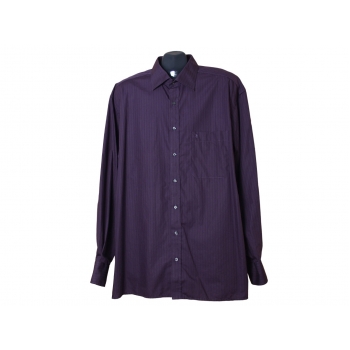 Мужская фиолетовая рубашка ETERNA, XL    