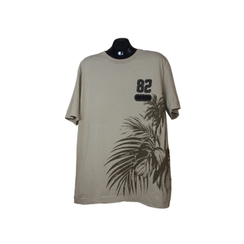 Мужская бежевая футболка L.O.G.G. by H&M