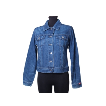 Женская синяя джинсовая куртка EDC by ESPRIT, S