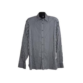 Мужская серая рубашка MARKS & SPENCER AUTOGRAPH, L