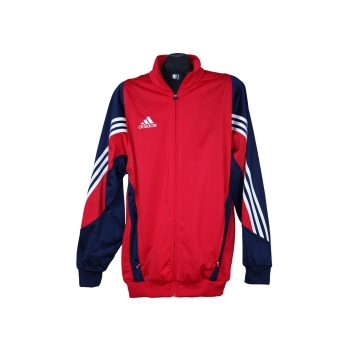 Мужская красная куртка мастерка ADIDAS