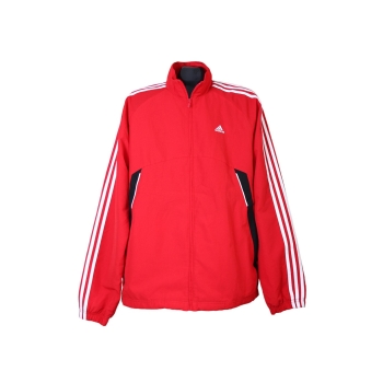 Спортивная красная мужская куртка мастерка ADIDAS, L