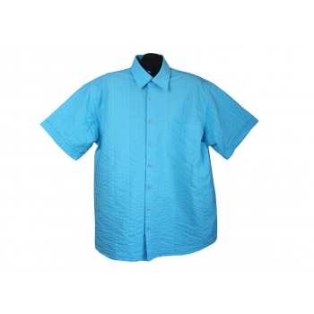 Рубашка мужская синяя VIA CORTESA, XXL