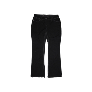Женские черные вельветовые брюки NEXT Boot cut cord, М