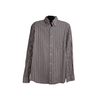 Мужская рубашка в полоску MARKS & SPENCER BLUE HARBOUR, L