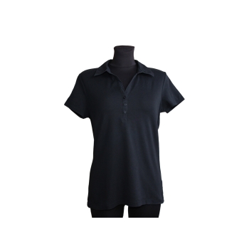 Женское черное поло ESPRIT, M