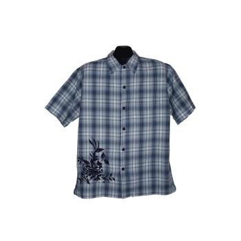 Мужская рубашка в клетку RIVER ISLAND, L
