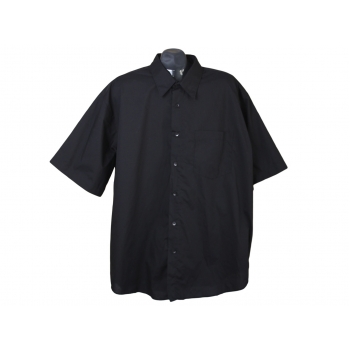 Рубашка мужская черная PREGO MENS FASHION, 3XL