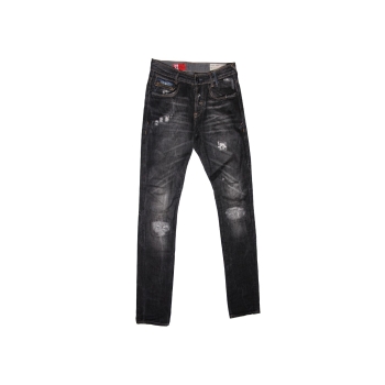 Женские рваные узкие джинсы ZARA JEANS, М