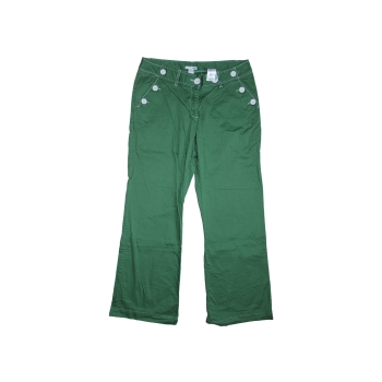 Женские зеленые брюки H&M, L