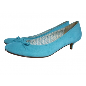 Женские голубые туфли CLARKS 41 размер