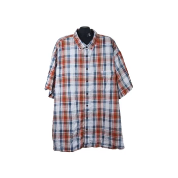 Мужская рубашка в клетку ANGELO LITRICO, 7XL