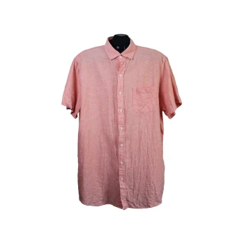 Мужская льняная рубашка DRESSMANN, XXL  